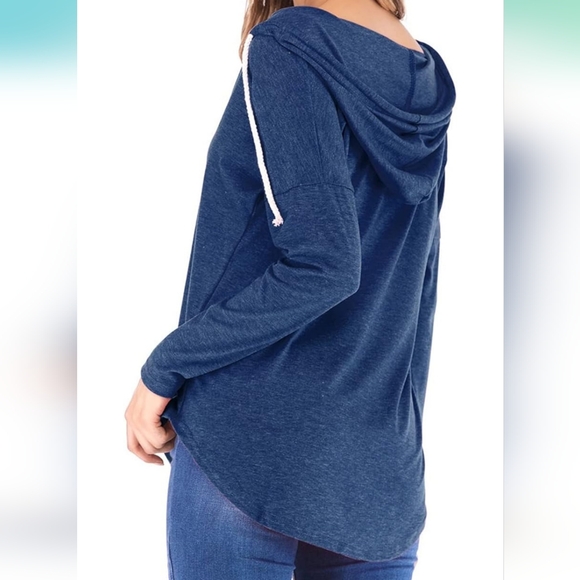 Hooded long sleeve tshirt L - Picture 3 of 5